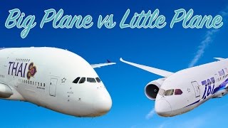 Big Plane vs Little Plane The Economics of LongHaul Flights [upl. by Gabriellia]