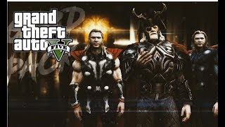 THOR ODIN AND LOKIASGARD PACK GTA 5 MODS GTA 5 REAL LIFE MODS [upl. by Anahgem]