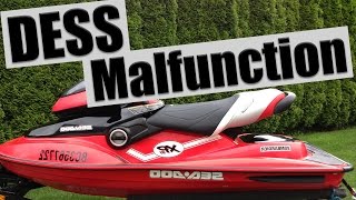 2004 SeaDoo XP DI  DESS Post Malfunction  Electrical Problem [upl. by Noid]