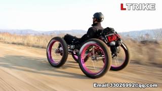 TrikExplor 4×4 Fat Tire Recumbent Quad Cross The East Openpit [upl. by Hanzelin753]