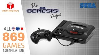 The SEGA GenesisMega Drive Project  All 869 Games  Every Game USEUJPBR [upl. by Brigida912]