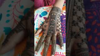 BACK SIDE mehndi design [upl. by Edita844]