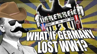 Hearts Of Iron 4 FÜHRERREICH  WHAT IF GERMANY LOST WW1 [upl. by Ruon]