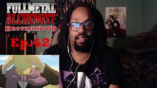 A DECLARATION OF WAR FULLMETAL ALCHEMIST BROTHERHOOD EPISODE 42 REACTION [upl. by Robins]