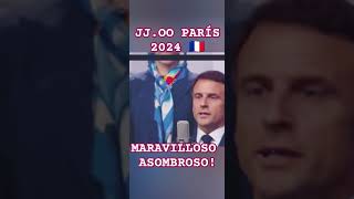 JJOO💙🤍❤️París 2024🗼👍 France 🛳️Ceremonia Inagural 267✨ESPECTACULARshorts ParísRTVE27j france [upl. by Prager]