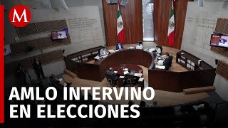 TEPJF votará hoy tres sentencias contra AMLO por intervenir en las elecciones [upl. by Wiseman]