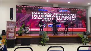 Komang Gema8 Band Karnival Penyatuan Integrasi Kaum Minoriti Mydin Jengka [upl. by Eselahs]