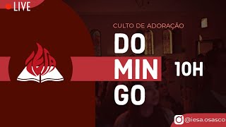 IESA  Culto ao vivo  21012024  Renovação de força e coragem Divina [upl. by Anircam250]