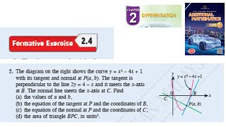 Differentiation formative exercise 24 Q2 pembezaan latihan formatif 24 form 5 kssm textbook [upl. by Boeke]