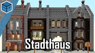 Minecraft Stadt bauen  Minecraft Stadthaus bauen deutsch 04 [upl. by Keheley923]