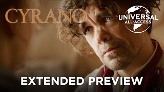 Cyrano Starring Peter Dinklage  Roxanne Tells Cyrano Shes In Love  Extended Preview [upl. by Springer812]