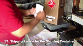 BWI UPS HAZMAT  Video 4 Worldship Processing of Single Item HazMat Orders [upl. by Nida]