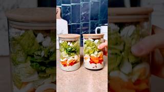 These 3 EASY Mason Jar Salads Helped Me Lose 135 Pounds Keto amp Low Carb Meal Prep [upl. by Cornelius626]