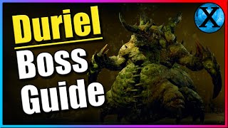 Diablo 4 How To Beat Duriel King of Maggots Boss Guide [upl. by Araminta]