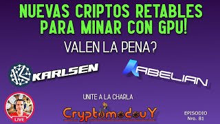 NUEVAS CRIPTOMONEDAS RENTABLES PARA MINAR CON GPU 2023 [upl. by Carrie819]