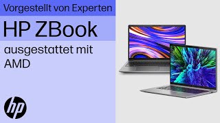 HP ZBook ausgestattet mit AMD  Review with HP Live Experts 2024 [upl. by Rosenkrantz]