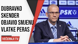 Potpredsjednik Dinama Dubravko Skender objavio smjenu Vlatke Peras [upl. by Inilahs]