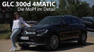 2019 MercedesBenz GLC 300d 4MATIC MoPf Fahrbericht  GIRLS REVIEW  Larissa testet  Autophorie [upl. by Pozzy]