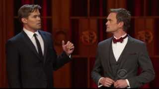 2013 Tonys  Funny Duet quotKiss LA Goodbyequot [upl. by Onahpets]