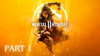 MORTAL KOMBAT 11 STORY MODE Walkthrough Gameplay Part 1🔥 Full HD 60FPS PC  No Commentary [upl. by Sergo]