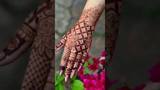 🥳Back Side mehndi design❤️ simple trending mehndi [upl. by Aliemaj]