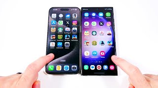 iPhone 15 Pro Max vs Galaxy S23 Ultra Speed Test [upl. by Ilyssa]