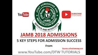 5 Key Steps to University Admission Success [upl. by Aprilette486]