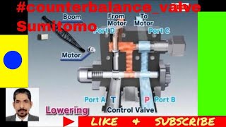 Counterbalance valve Sumitomo Crane2021 [upl. by Alemrac]