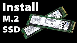 How to Install Windows 1011 on an M2 SSD NVMe or AHCI [upl. by Aerdnak34]