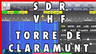 SDR VHF TORRE DE CLARAMUNT [upl. by Neelehtak172]