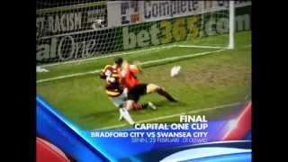 BRADFORD VS SWANSEA [upl. by Yvi]