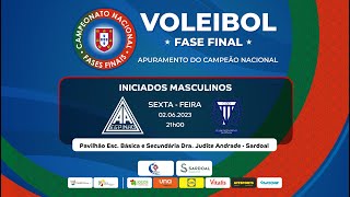 AA ESPINHO x CD PÓVOA  FASE FINAL INICIADOS MASCULINOS 2023 [upl. by Idnym]