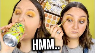 HMM TESTING OUT THE COLOURPOP LIMONCELLO COLLECTION [upl. by Tamer]