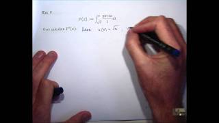 Differentiation under integral signs Leibniz rule [upl. by Kilk]