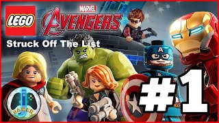 Lego Marvel Avengers  Level 1  Struck Off The List wGamerJonathan Gameplay Walkthrough [upl. by Aimik]