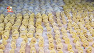 TORTELLINI BOLOGNESI fatti in casa RICETTA depositata [upl. by Cohl525]