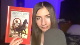 ASMR Reading “Changing Times” whispered [upl. by Xila]