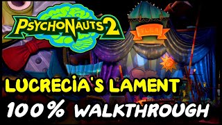 PsychoNauts 2  Lucrecias Lament All Collectible Locations [upl. by Htiekal80]