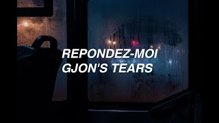 Répondezmoi  Gjons Tears lyrics [upl. by Ahcrop]