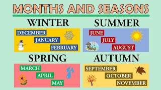 Seasons  Months of the Year  Science for Kids  PrimaryWorld [upl. by Bekki]