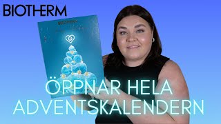 ÖPPNAR BIOTHERM ADVENTSKALENDER 2023 [upl. by Hertberg]