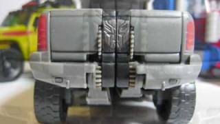 Transformers StopMotion Ironhide Improved Paint ROTF Voyager [upl. by Osnofla843]