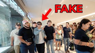 Fake Peso Pluma Prank MALL SHUTDOWN [upl. by Sadoff]