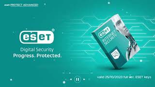 ESET NOD32 ANTIVIRUS Free Trial License activation key for 30 days  September 25 2023 [upl. by Lodhia]