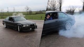 Les Modifications Faites Sur Notre Voiture de Drift BMW E36 328i [upl. by Novyar]