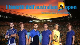 Tennis I favoriti dellAustralian Open 2024 [upl. by Divadnahtanoj]