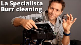 How to Clean the Burrs on the Delonghi La Specialista Arte EC9155 Teardown made easy [upl. by Harahs357]