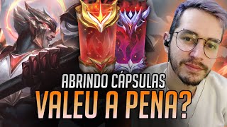 VALEU A PENA ABRINDO CÁPSULAS DEUS REI EMISSÁRIO  LEAGUE OF LEGENDS  JHONIRIBS LOOT [upl. by Bound872]