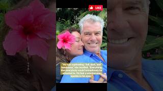 Pierce Brosnan and Wife Keely Shaye Smith’s Beautiful Relationship Timeline celebrity shortsvideo [upl. by Arbrab413]