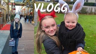 Vlogg från Miras höstlov 🎃🛍️🥳 [upl. by Melany]